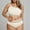 White, variant on Swimsuits for Women Summer Bathing Suits Two Piece Split Modest Solid Juniors Bikini Sets Racertback