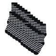 thumbnail image 2 of Clearance Rciityk Black 12 Pack Striped Socks for Women and Men Fleece Warm Unisex Cotton Crew Socks Winter thermall Mid Calf Socks Christmas Gifts - Fall/Winter Savings Clearance, 2 of 4