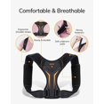 thumbnail image 5 of Compact Posture Corrector For Men And Women, Adjustable Upper Back Brace For Clavicle Support, Neck, Shoulder, And Back Pain Relief, Invisible Comfortable Back Straightener, L, 5 of 5