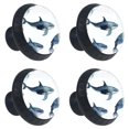 thumbnail image 2 of 4 Pcs Whale Knobs for Kitchen Cabinet Cupboard Dresser Bookcase Drawer Pulls Handles Round Home Decor, 2 of 8