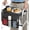 Black, variant on Rhino Valley Walker Tray for Folding Walker,Tray for Walker with Cup Holder | Sturdy & Non-Slip Tray for Walkers,Blue Cosmos