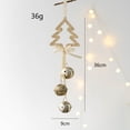 thumbnail image 5 of Beautiful Christmas Tree Decor Beautiful Christmas Decorations Bells Showers Window Porch Hanging Christmas Tree Christmas Home Decor Gifts, 5 of 8