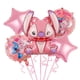 thumbnail image 5 of 5 piezas de globos de dibujos animados de Disney Lilo & Stitch, decoración para fiestas de cumpleaños, suministros de animé para niños, niñas y niños, juguetes para fiestas, regalos con globos, 5 of 5