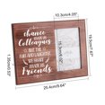 thumbnail image 2 of 1PC Photo Frame Gift 10x15cm Going Away Picture Frame Retirement Gift Goodbye Farewell Gift for Friend Team Member, 2 of 7