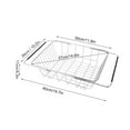 thumbnail image 5 of Adjustable Freezer Storage Organizer, Durable Stainless Steel Basket For Kitchen  Pantry Use, 5 of 6