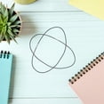 thumbnail image 4 of SKISUNO Back to School 6 Pcs Elastic Journal Strap With Metal Buckle Black DIY Hand Notebook Users, 4 of 8