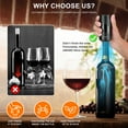 thumbnail image 3 of AIKARO - Electric Wine Saver Vacuum Pump with Bottle Stopper Automatic Wine Preserver, Battery Operated, 3 of 6