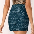 thumbnail image 6 of Equations Skirts Woman Fashion 2024 Pant Skirt Mini Skirts Office Short Skirt Equations Formulas Geek Geek Chemistry Physics, 6 of 7