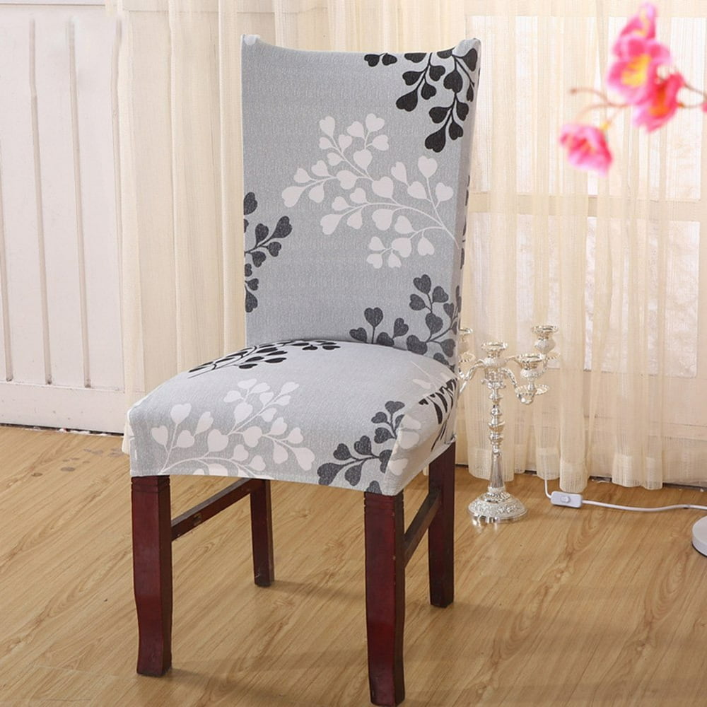High Back Chair Cover Replacement For Dining Room, Universal Stretch