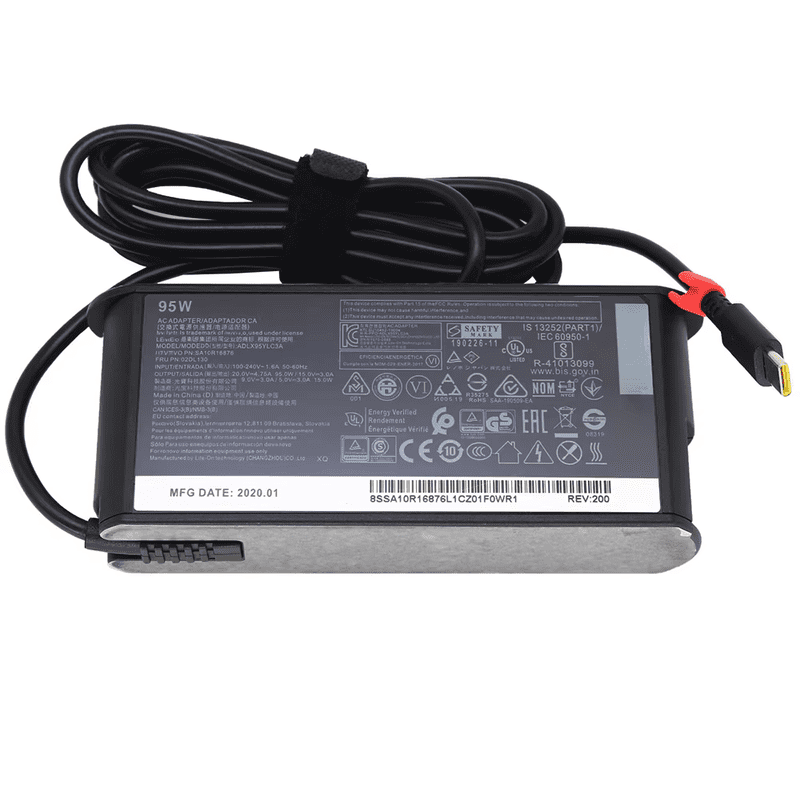 20V 4.75A 95W USB Type C PD Charger Laptop Power Supply Adapter for    Samsung Y740S-15IRH Y9000X Y740S