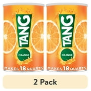 (2 pack) Tang Jumbo Orange Drink Mix with Vitamin C, 58.9 oz Canister