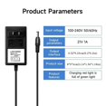 thumbnail image 4 of NATEFEMIN Lithium Ion Tool Battery Charger US Plug 21V for Cordless Drills Saws Leaf Blowers Short Circuit Protection Easy to Store Compact, 4 of 10