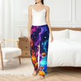 thumbnail image 4 of Kdxio Women's Comfy Stretch Colorful Potion Bottles Magic Print Drawstring Pajama Pants-Small, 4 of 5