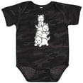 thumbnail image 3 of Inktastic Kawaii Westie Stack Boys or Girls Baby Bodysuit, 3 of 5