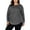 Heather Grey, variant on I.N.C Womens Side Zip Pullover Sweater, Blue, Large