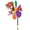F, variant on DIY Cartoon Windmill Garden Decoration,Outdoor Spinning Windmill with Colorful Animal Tail