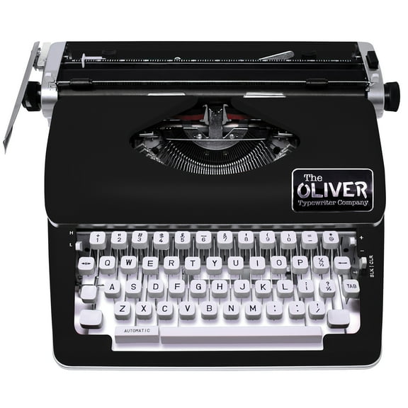 The Oliver Typewriter Company Timeless Manual Typewriter (Black), OTTE-1633