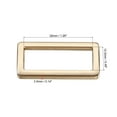 thumbnail image 2 of Unique Bargains 32x12.5mm Rectangle Buckles Electroplated Gold Tone 6 Pack, 2 of 7