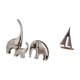 thumbnail image 5 of Estatua de elefante,Estatuas de elefantes de cerámica,figuras de elefantes,decoración,Escultura de velero,Estatua de velero Decoración de velero Barco de vela,Figura de velero modelo, 5 of 8