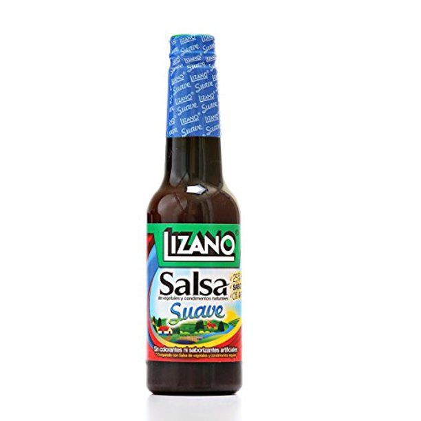 Lizano Salsa Suave 280 m/9 Fl oz.