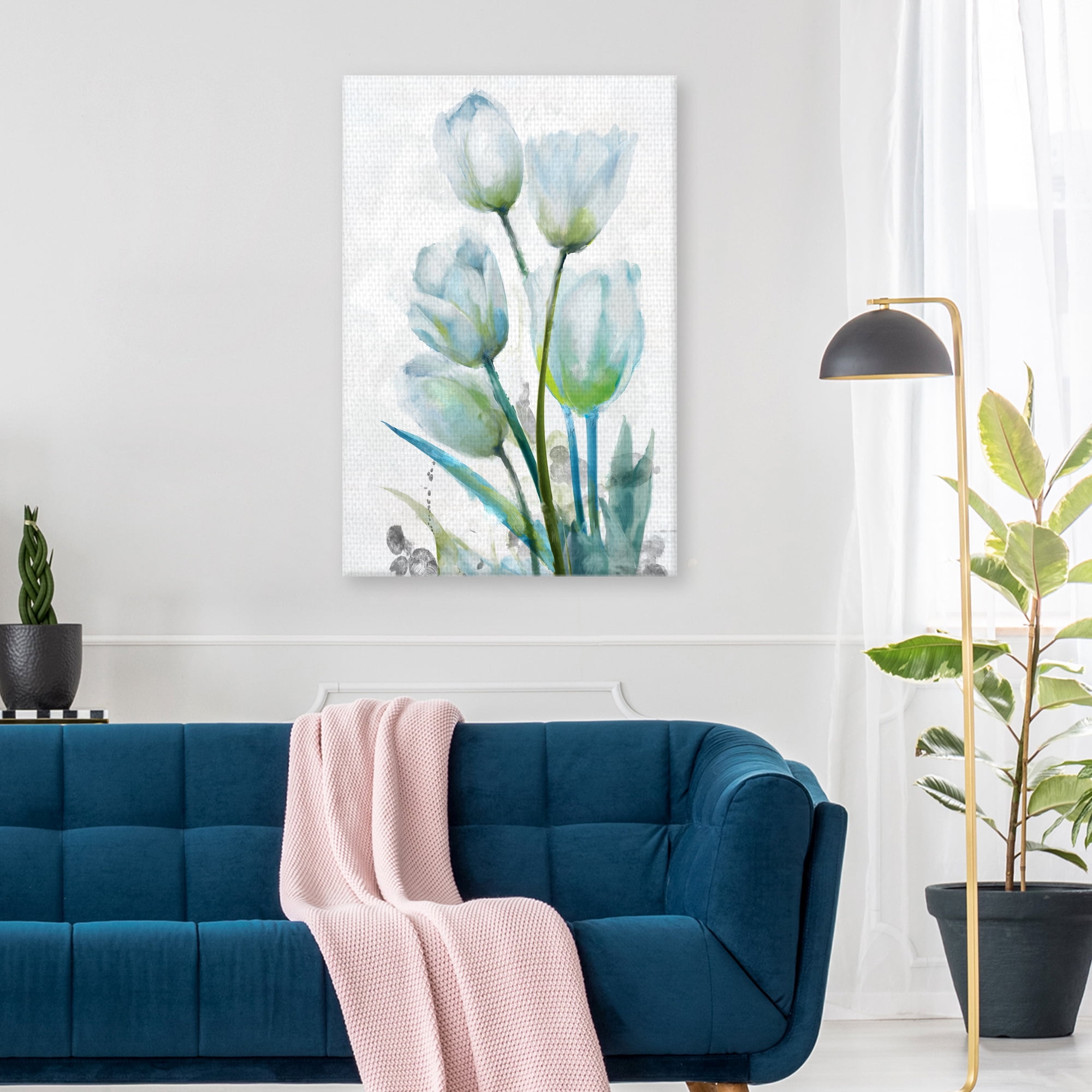Tulip Gethering I by Studio Arts Wrapped Canvas Art Print