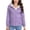 Purple, variant on Womens Windbreaker Jacket Casual Hooded Long Sleeve Lightweight Outdoor Sports Coat for Spring Summer,Wine M