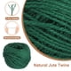thumbnail image 3 of Uxcell Cuerda de Yute Natural de 50 Metros, Cuerda de Yute de 3 mm, Cuerda de Yute para Manualidades, Envoltura de Regalos, Decoración, Empaque, Jardinería, Soporte para Plantas, Verde Oscuro, 3 of 6
