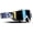 Blue Graffiti Frame+colorful Lens, variant on Motorcycle Goggles for Men Women Motocross Goggles Dirt Bike Goggles ATV Goggles MX Goggles Riding Racing Goggles Offroad Goggles Anti-Fog Windproof Dustproof Adult Youth Kids