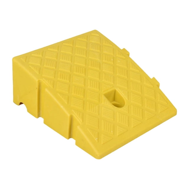 Rampa de Bordillo Rampa de Entrada para Coche Rampa de Umbral Rampa Antideslizante de Pp Transición Suave a 7cm Superficie Antideslizante de Alta Visibilidad Fácil de Transportar E 11 cm