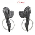 thumbnail image 1 of microNEW R10 Road Bike Dual Control Shifter Set: 2x10 Speed Integrated Brake & Gear Lever System with Cable Core Included, Precise Shifting for Flat/Hilly Terrains, Compact, Durable Design, Easy, 1 of 6
