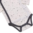 thumbnail image 3 of Asher &amp; Olivia Unisex Baby Kimono Side Snap Onesies 2Pc Long Sleeve Bodysuit Set, 3 of 6