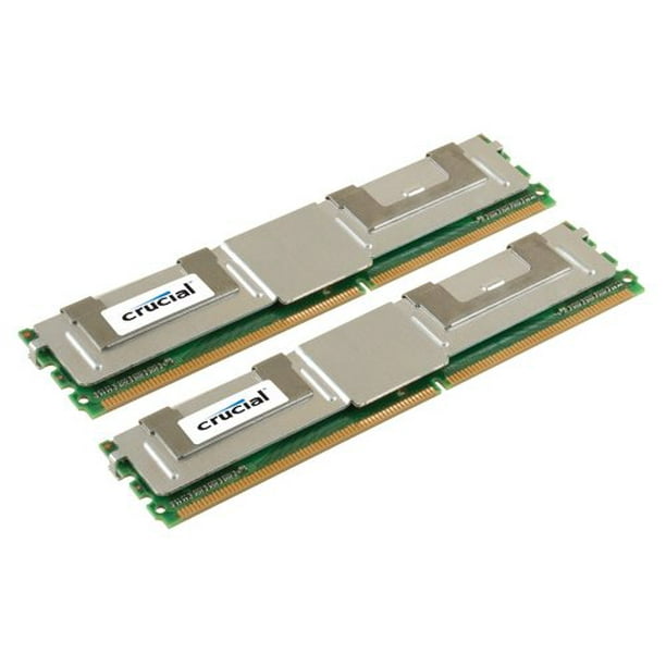 Crucial - DDR2 - 4 GB: 2 x 2 GB - FB-DIMM 240-pin - 667 MHz / PC2-5300