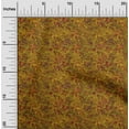 thumbnail image 1 of oneOone Cotton Flex Brown Fabric Batik Sewing Fabric By The Yard Printed Diy Clothing Sewing Supplies 40 Inch Wide, 1 of 4