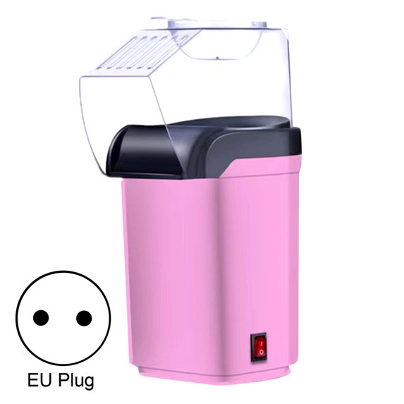 Popcorn Maker Professional Healthy Plastic US/EU Plug Effective Mini Electric Corn Popper for Household
