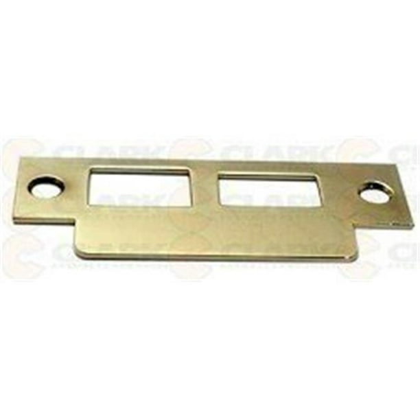 Baldwin 6043003 Left Handed Latch Deadbolt Curved Lip Function Entrance Mortise Strike, Oil