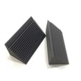 thumbnail image 4 of 6 PCS Acoustic Foam Charcoal/Black Bass Trap Sound Absorption Studio Soundproofing Corner Wall 12 x 12 x 24 cm, 4 of 5