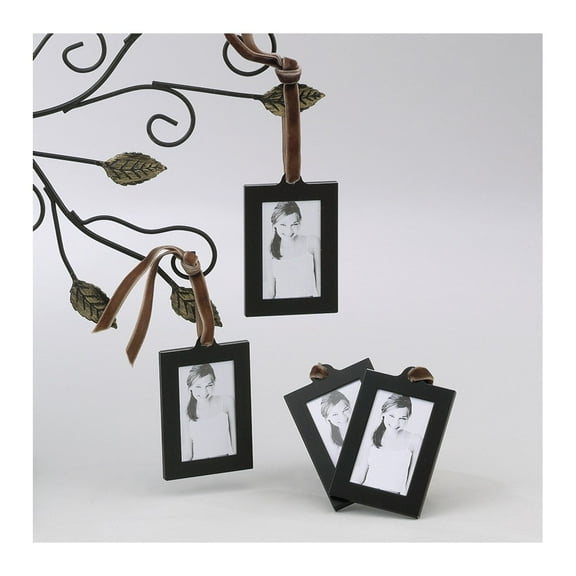FB Jewels Set of 4 Aluminum Hanging Wallet Size Frames