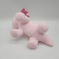 thumbnail image 4 of Axolotl Peluches de 9,8 pulgadas, suave y lindo Axolotl, peluches, almohada, muñeca, regalo de cumpleaños para niños, decoración del hogar (rosa) Rojo Verde, 4 of 7