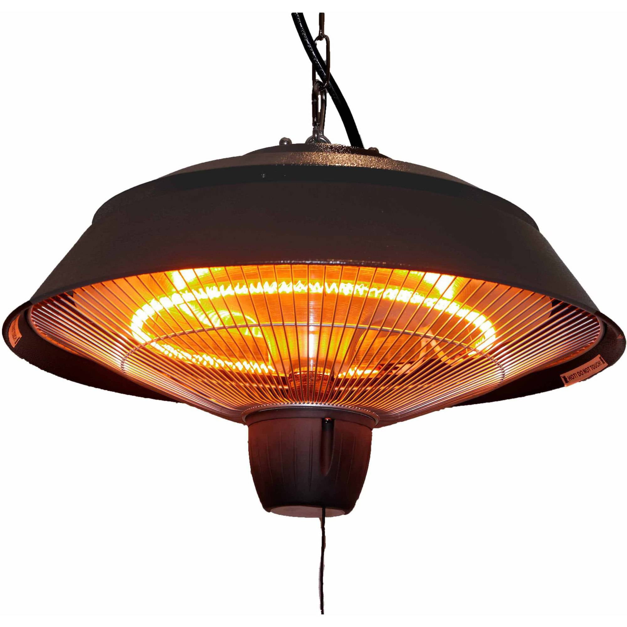 Energ 1500 Watt Hanging Electric Infrared Gazebo Heater Hammered Energ 1500 Watt Hanging Electric Infrared Gazebo Heater Hammered Brown