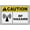 Warning Sign 2, variant on Caution Rf Hazard Sign 8"x12", Aluminum Tin Warning Signs for Home Outdoor Garden, Durable Hazard Sign for Electronic Area