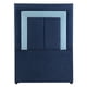thumbnail image 2 of Box Base Cama Individual + Cabecera Bora Azul Marino Dicasa  Bless, 2 of 8
