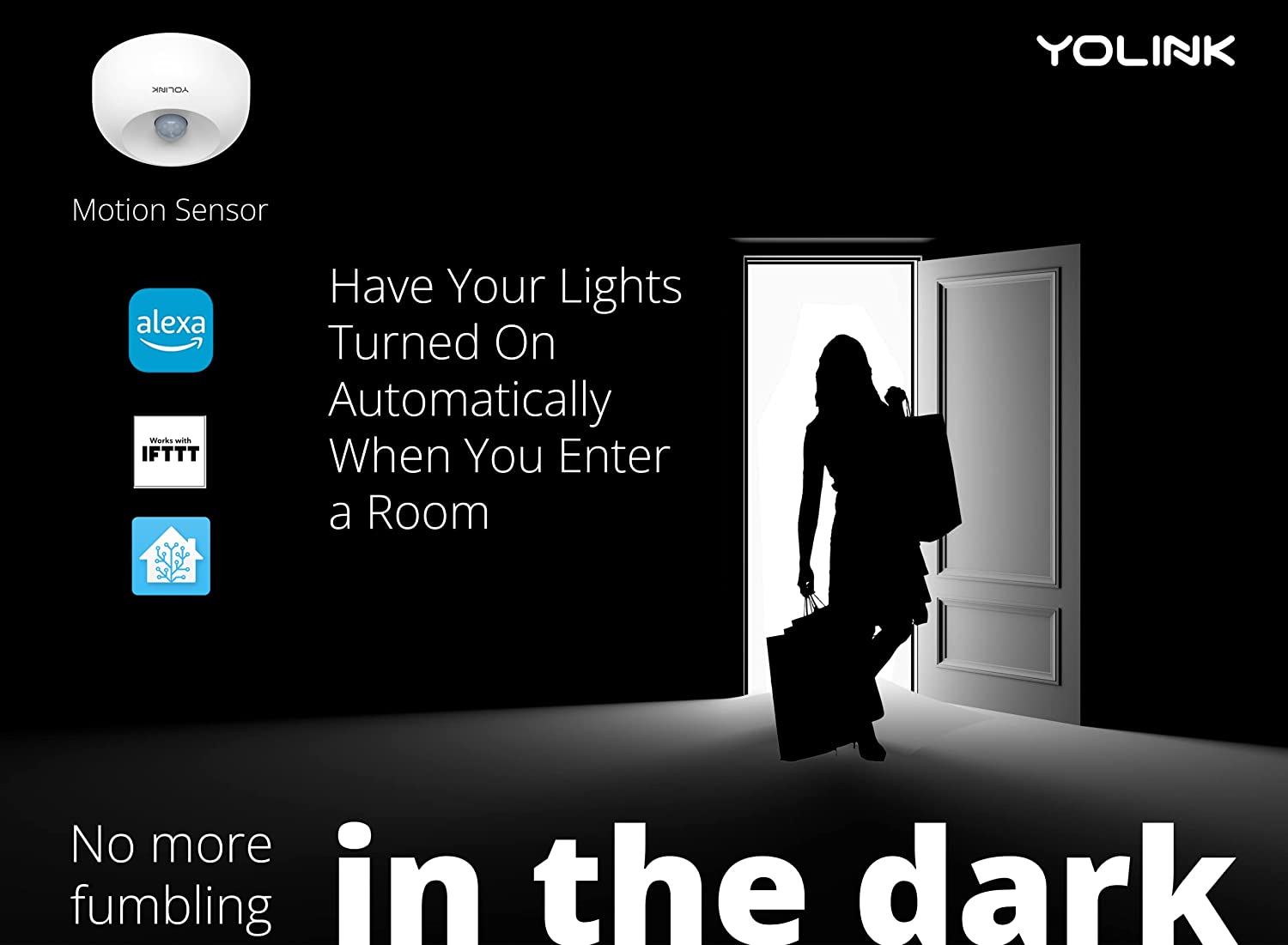 YoLink Motion Sensor, 1/4 Mile World's Longest Range Smart Home