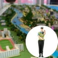 thumbnail image 1 of Figura De Policía De Tráfico En Miniatura Paisaje Diorama Paisaje Escala 1:64 Directamente Al Gesto Derecho al gesto, 1 of 8