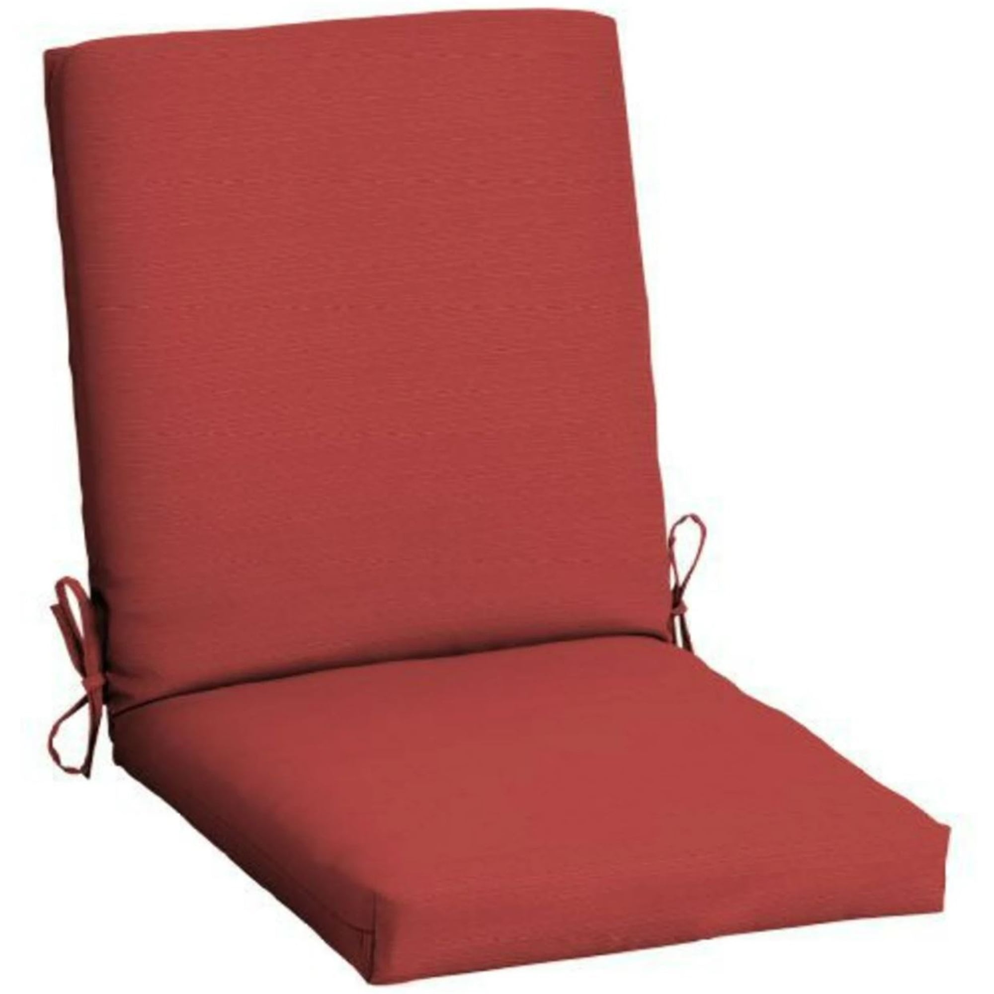 SAYFUT 43X20 Outdoor Patio Deck Dining Chair Cushions High Back Solid Teal Red Blue