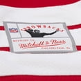 thumbnail image 7 of Men's Mitchell & Ness Jerry Rice Scarlet San Francisco 49ers Maxxed Out Fashion Hockey Jersey, 7 of 7