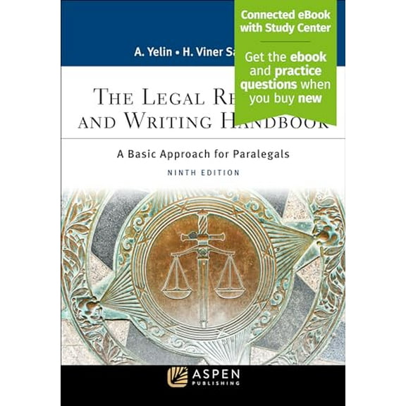 Pre-Owned Legal Research and Writing Handbook: A Basic Approach for Paralegals [Connected eBook with Study Center](Aspen Paralegal) (Aspen Paralegal Series), 9781543826180, 1543826180, Paperback, 9 edition
