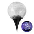 thumbnail image 1 of Waterproof Solar Garden Light for Outdoor Patio, Yard, Driveway, and Pathway Decor, Solar Powered LED Cracked Glass Ball Lamp, 1 of 5