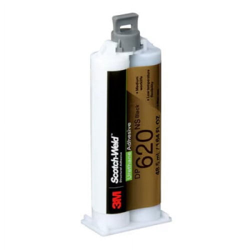 3M Scotch-Weld Urethane Adhesive DP620NS, Black, 1.64 fl. oz. Duo-Pak
