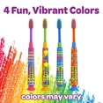 thumbnail image 7 of GUM Crayola Deep Clean Children’s Toothbrush, w/Su Countion Cup Base, Ages 4+, 1 Count (Pack of 4), 7 of 7