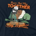 thumbnail image 3 of We Bare Bears Stay Together Kids T Shirt (3) for Youth Toddler Boys and Girls, Navy, 3 of 5